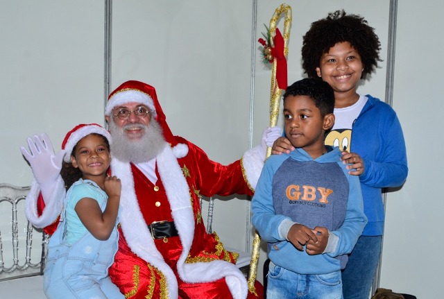 Papai Noel no Boulevard Shopping