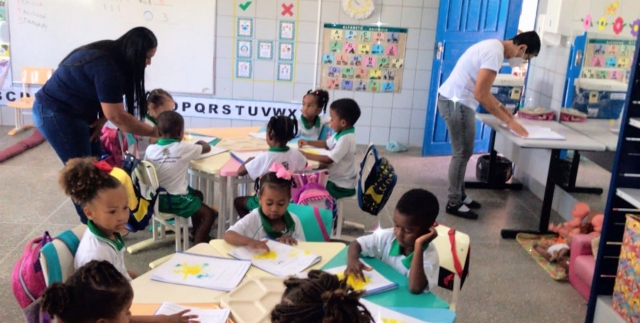 Escola da Rede Municipal de Ensino.