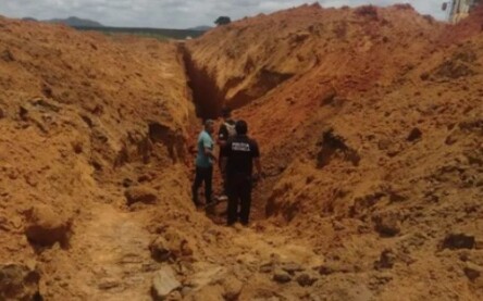 Homem morre soterrado enquanto trabalhava