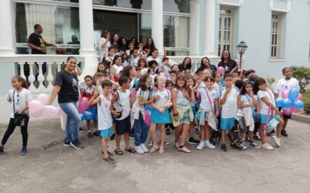 Estudantes visitam a Câmara de Vereadores