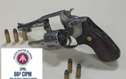 arma apreendida