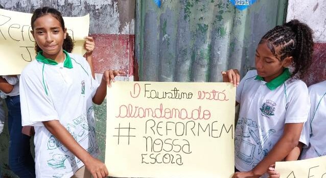 Reforma escola municipal Faustino Dias Lima_ Feira VII