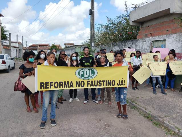 Reforma escola municipal Faustino Dias Lima_ Feira VII