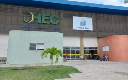 Fachada do Hospital Estadual da Criança