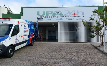Unidade de Pronto Atendimento do bairro Queimadinha, em Feira de Santana. (Foto: Paulo José/ Acorda Cidade)