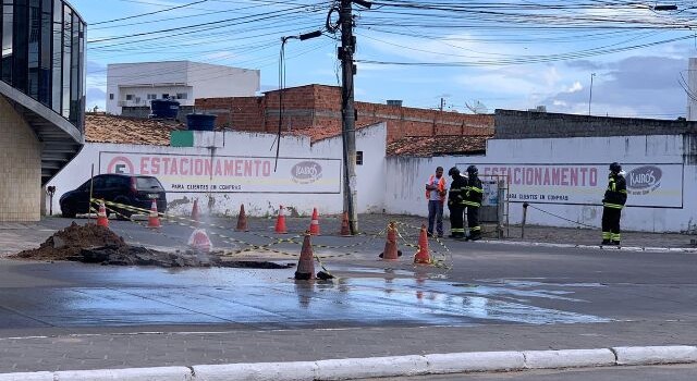 vazamento de gás na João Durval