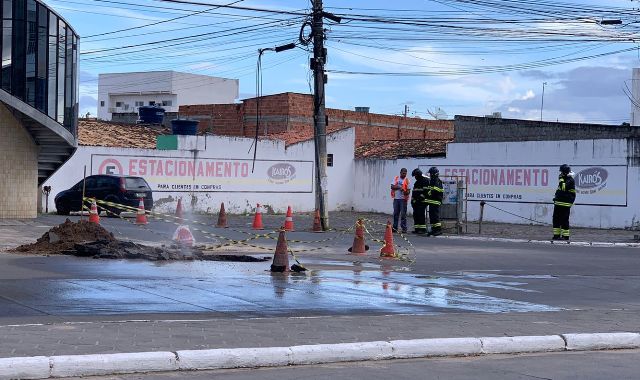 vazamento de gás na João Durval