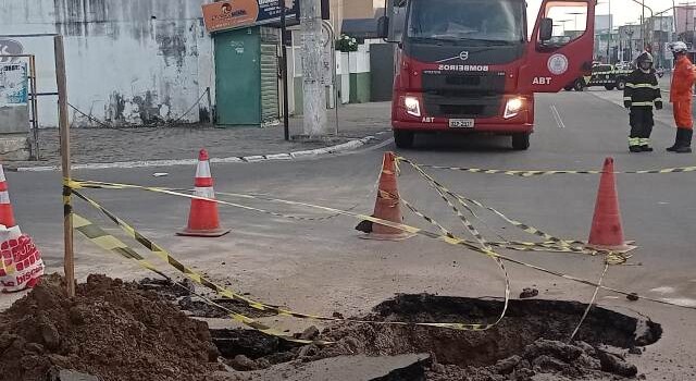 vazamento de gás na João Durval