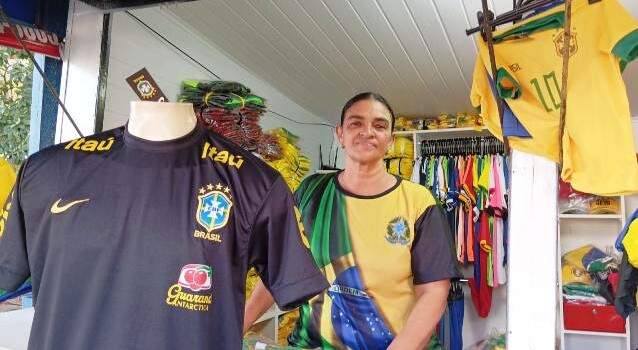 venda de camisas seleção brasileira