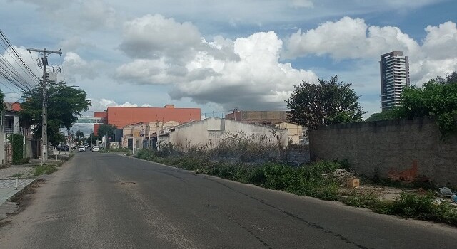 Incêndio no bairro Santa Mônica