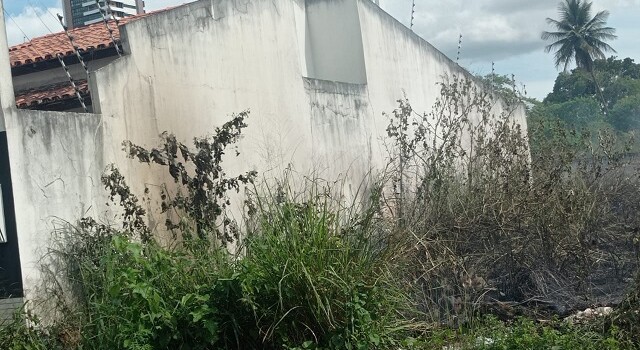 Incêndio no bairro Santa Mônica