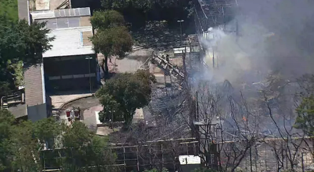 Incêndio sem feridos atinge Estúdios Globo