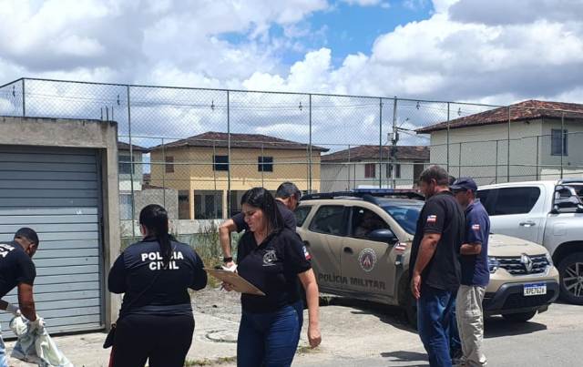 homicídio Homicídio no residencial asa branca