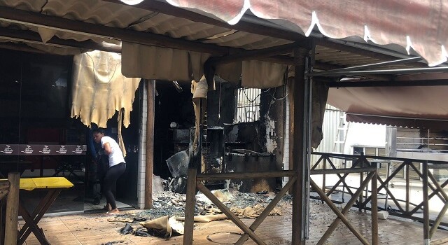 Incêndio em restaurante