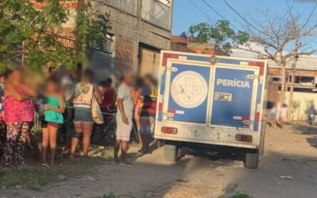 Homem é assassinado com tiro na cabeça na Rua Senegal, na localidade de Lagoa Grande.