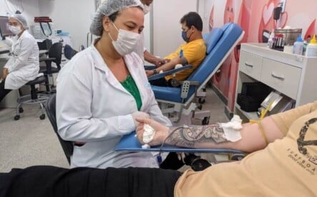 hemoba, doação de sangue