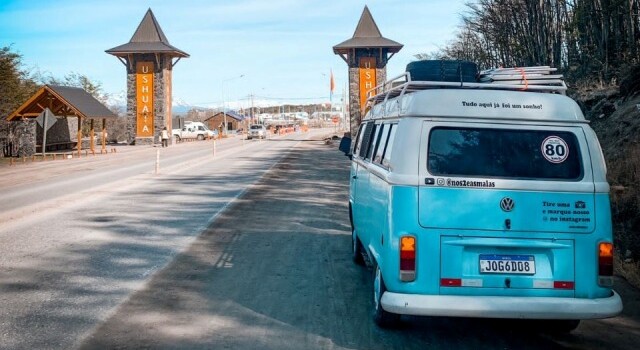 Casal retorna à Feira após conhecer 6 estados brasileiros e 4 países em uma Kombi (Foto: Arquivo Pessoal)