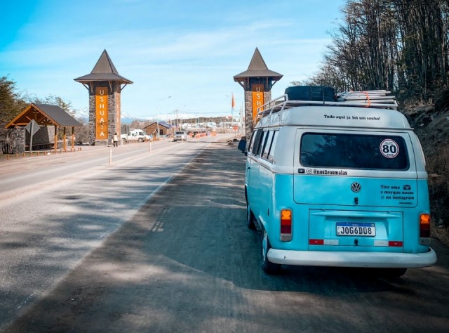 Casal retorna à Feira após conhecer 6 estados brasileiros e 4 países em uma Kombi (Foto: Arquivo Pessoal)