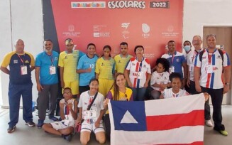 Delegação da Bahia ganha 10 medalhas na etapa nacional das Paralimpíadas Escolares 2022
