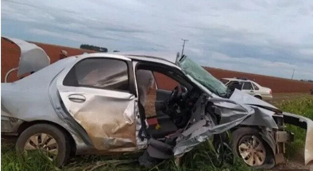 Oeste da Bahia: batida entre dois carros deixa um morto e três feridos