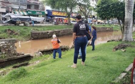 chuva em Santo Amaro