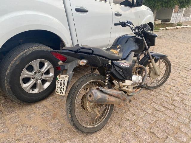 motocicleta roubada