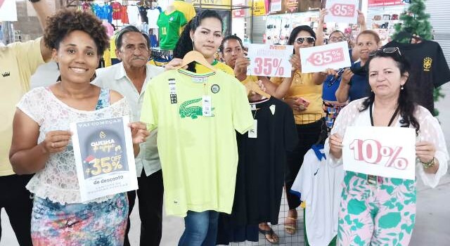 Shopping Popular Cidade das Compras, em Feira de Santana. (Foto: Paulo José/ Acorda Cidade)