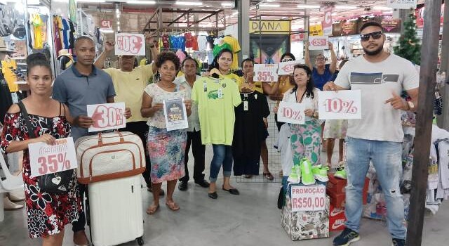 Shopping Popular Cidade das Compras, em Feira de Santana. (Foto: Paulo José/ Acorda Cidade)