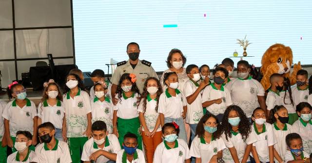 Formatura Proerd na área de atuação da 66° CIPM