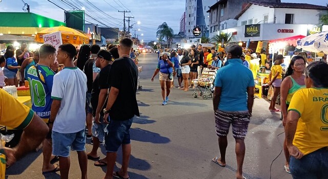 Torcedores na São Domingos