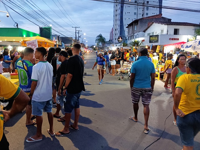 Torcedores na São Domingos