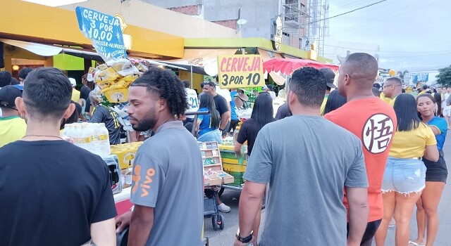 Torcedores na São Domingos