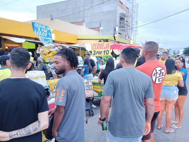 Torcedores na São Domingos