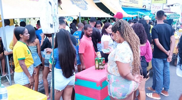 Torcedores na São Domingos