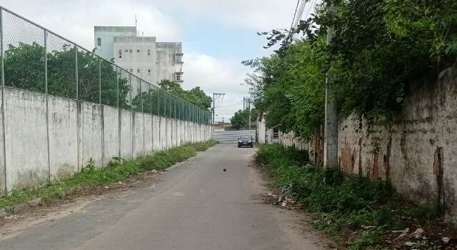 rua bloqueada