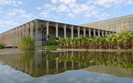 Palácio do Itamaraty na Esplanada dos Ministérios