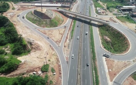 Foto: Reprodução/Viabahia | Viaduto de Simões Filho