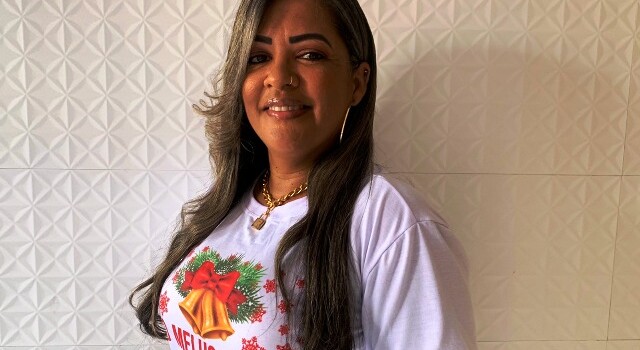 Família Vicente ressalta a importância de celebrar a união no Natal (Foto: Brenda Filho/Acorda Cidade)
