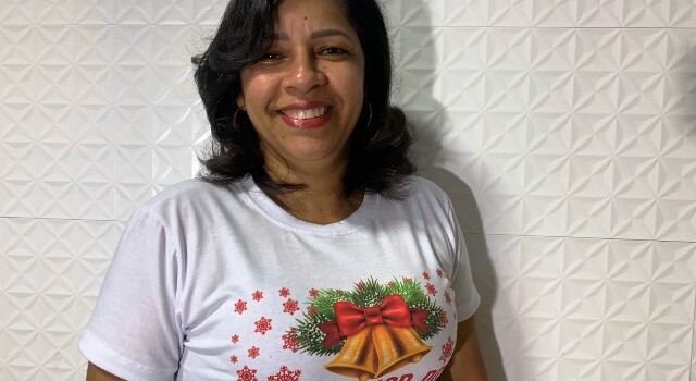 Família Vicente ressalta a importância de celebrar a união no Natal (Foto: Brenda Filho/Acorda Cidade)