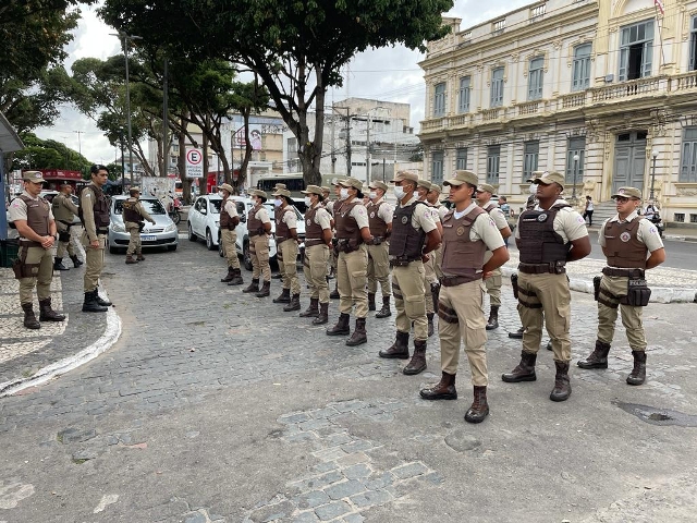 Operação Comércio Mais Seguro_ Foto Divulgação/ 64ª CIPM