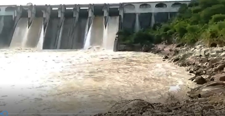 Barragem de Pedra, em Jequié, no Médio Rio de Contas, Chesf