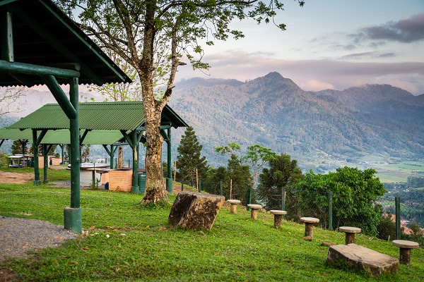 Pico Malwee, o parque é referência nacional em preservação ambiental