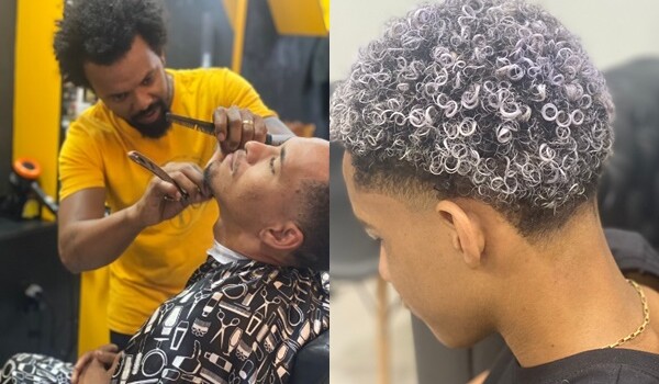 barbeiro Edvaldo Brito, mais conhecido como Moskito