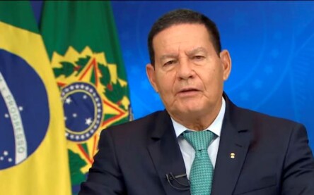 Pronunciamento do Presidente da República em exercício Hamilton Mourão