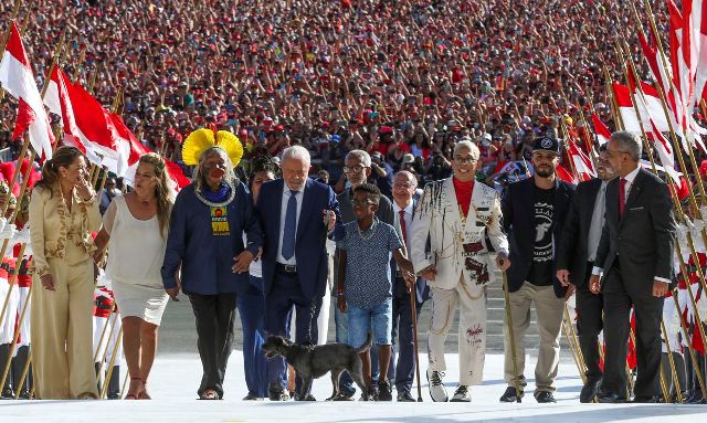 Cerimônia de posse do presidente da República, Luiz Inácio Lula da Silva no Palácio do Planalto Cerimônia de posse do presidente da República, Luiz Inácio Lula da Silva no Palácio do Planalto