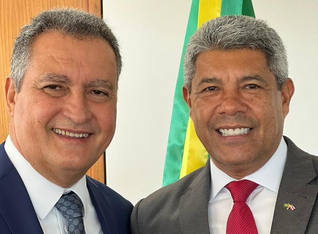 Governador Jerônimo Rodrigues participa da cerimônia de posse de Rui Costa na Casa Civil