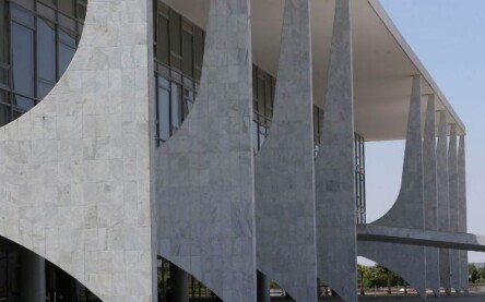 Fachada do Palácio do Planalto