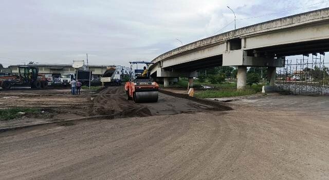 Obras viaduto da Cidade Nova_ Foto Paulo José Acorda Cidade (1)