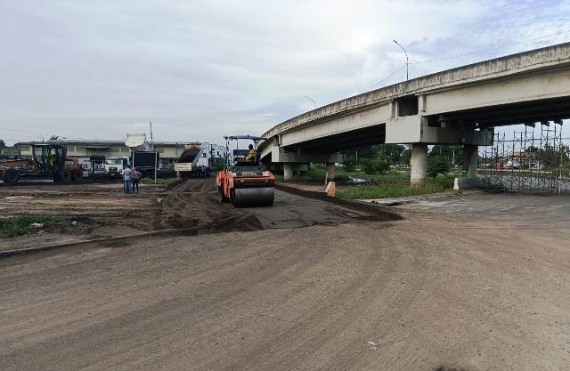 Obras viaduto da Cidade Nova_ Foto Paulo José Acorda Cidade (1)