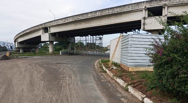 Obras viaduto da Cidade Nova_ Foto Paulo José Acorda Cidade